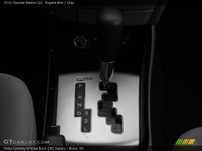 Regatta Blue / Gray 2010 Hyundai Elantra GLS