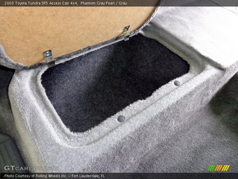 Phantom Gray Pearl / Gray 2003 Toyota Tundra SR5 Access Cab 4x4