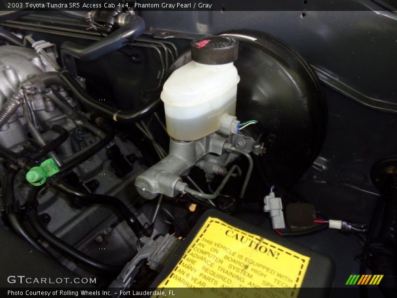 Phantom Gray Pearl / Gray 2003 Toyota Tundra SR5 Access Cab 4x4