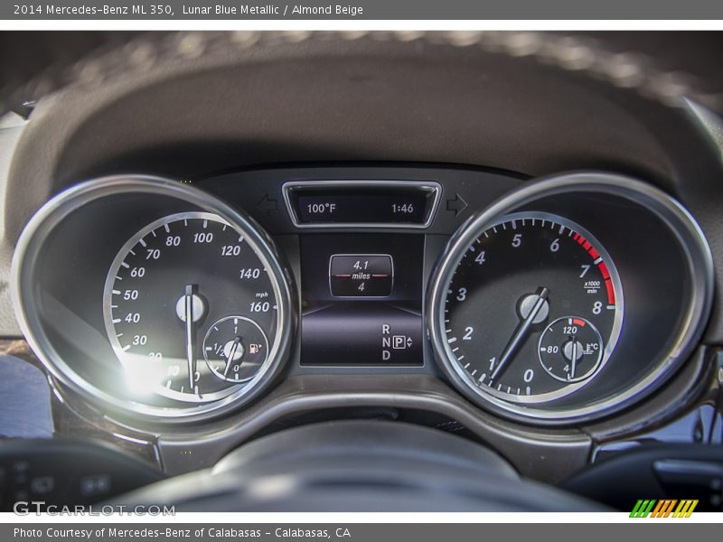  2014 ML 350 350 Gauges