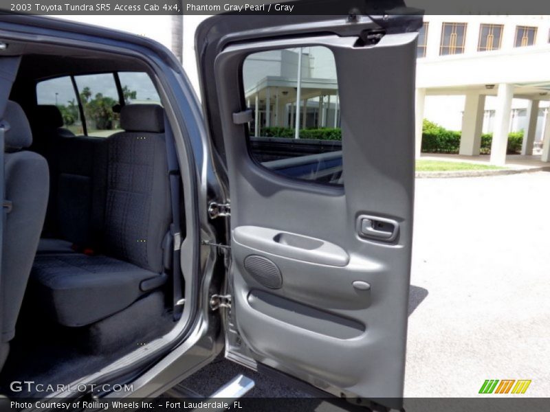 Phantom Gray Pearl / Gray 2003 Toyota Tundra SR5 Access Cab 4x4