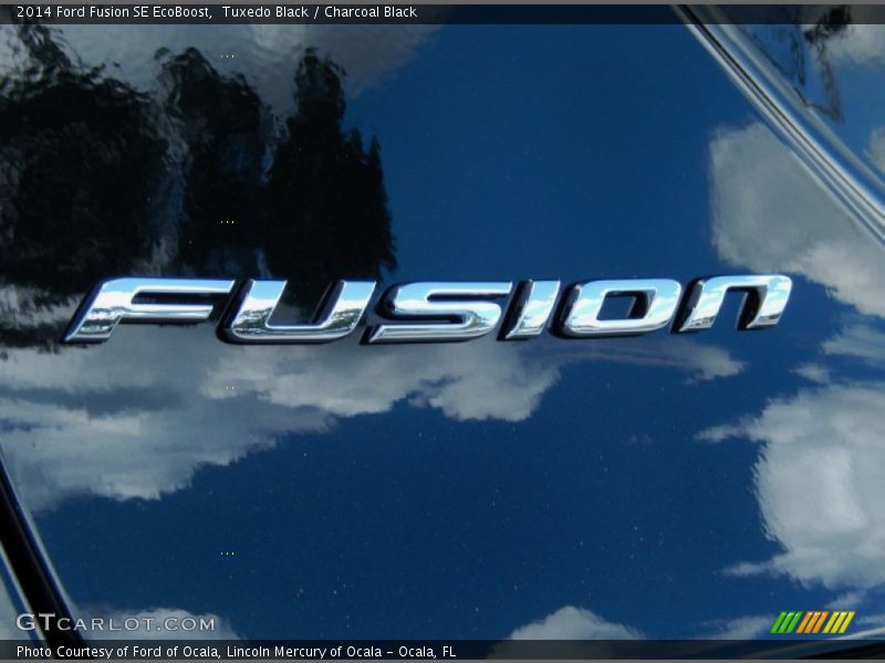 Tuxedo Black / Charcoal Black 2014 Ford Fusion SE EcoBoost
