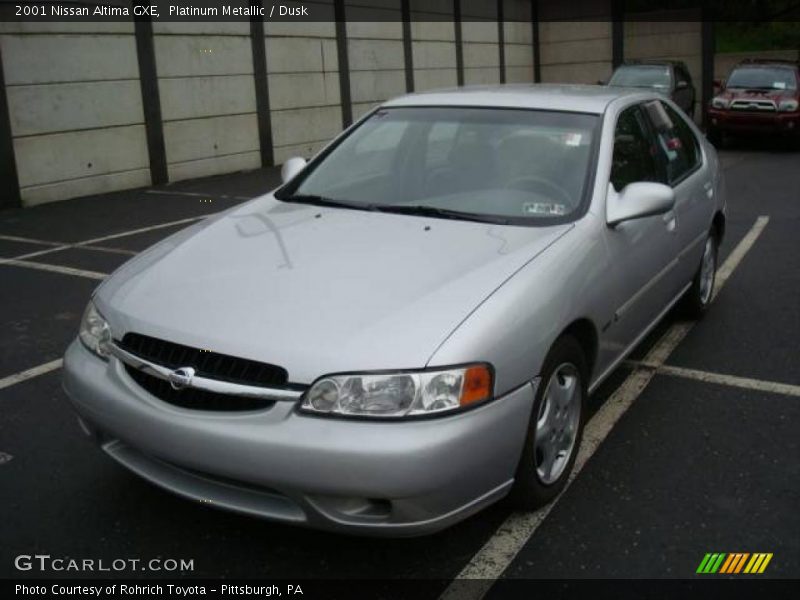 Platinum Metallic / Dusk 2001 Nissan Altima GXE