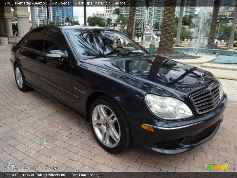 Front 3/4 View of 2003 S 55 AMG Sedan