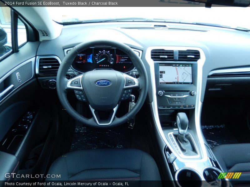 Dashboard of 2014 Fusion SE EcoBoost