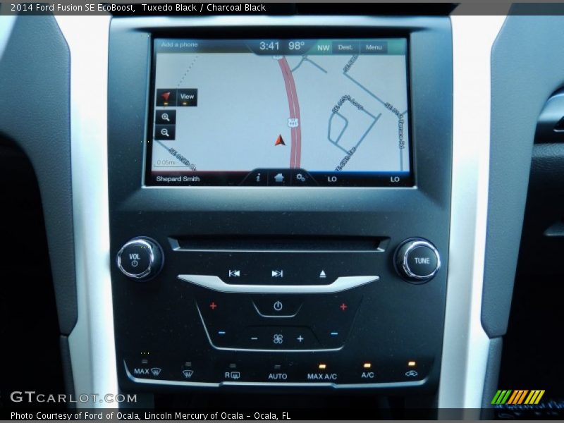 Tuxedo Black / Charcoal Black 2014 Ford Fusion SE EcoBoost
