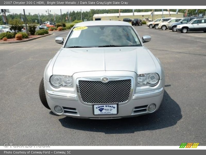 Bright Silver Metallic / Dark Slate Gray/Light Slate Gray 2007 Chrysler 300 C HEMI