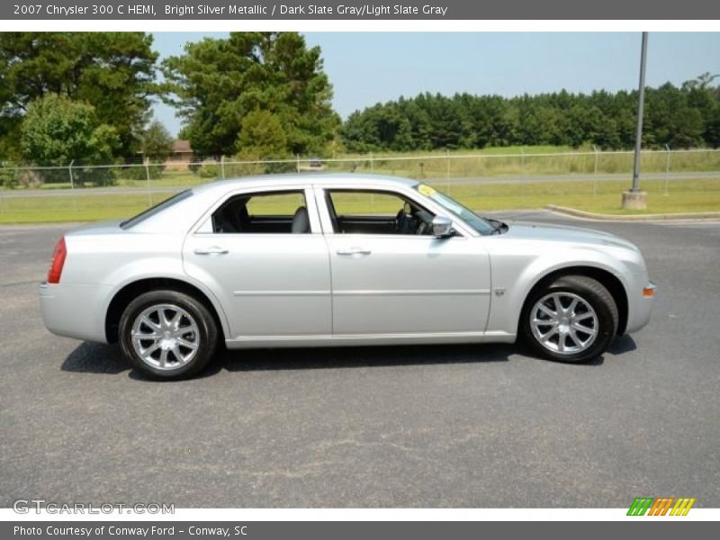 Bright Silver Metallic / Dark Slate Gray/Light Slate Gray 2007 Chrysler 300 C HEMI