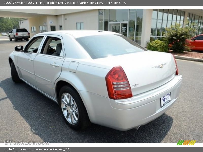 Bright Silver Metallic / Dark Slate Gray/Light Slate Gray 2007 Chrysler 300 C HEMI