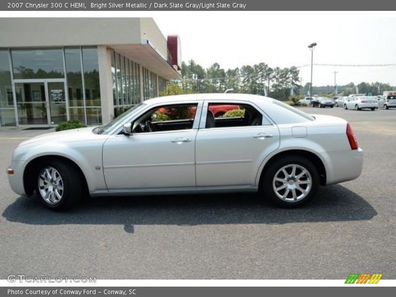 Bright Silver Metallic / Dark Slate Gray/Light Slate Gray 2007 Chrysler 300 C HEMI