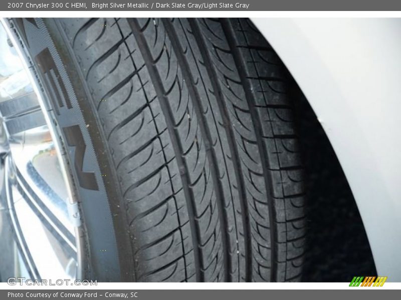 Bright Silver Metallic / Dark Slate Gray/Light Slate Gray 2007 Chrysler 300 C HEMI