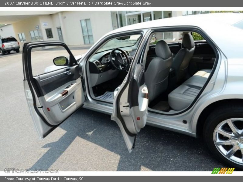 Bright Silver Metallic / Dark Slate Gray/Light Slate Gray 2007 Chrysler 300 C HEMI
