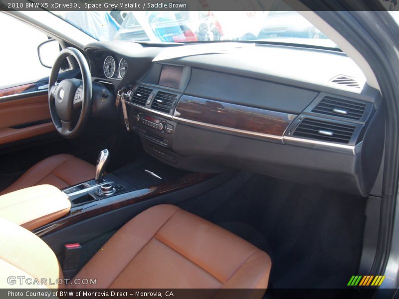 Space Grey Metallic / Saddle Brown 2010 BMW X5 xDrive30i