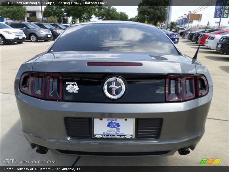 Sterling Gray / Charcoal Black 2014 Ford Mustang V6 Coupe