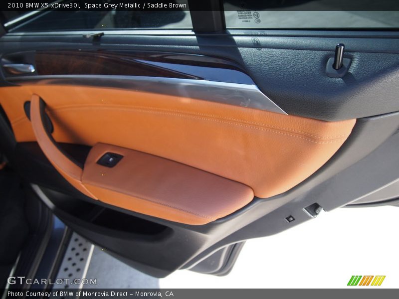 Space Grey Metallic / Saddle Brown 2010 BMW X5 xDrive30i