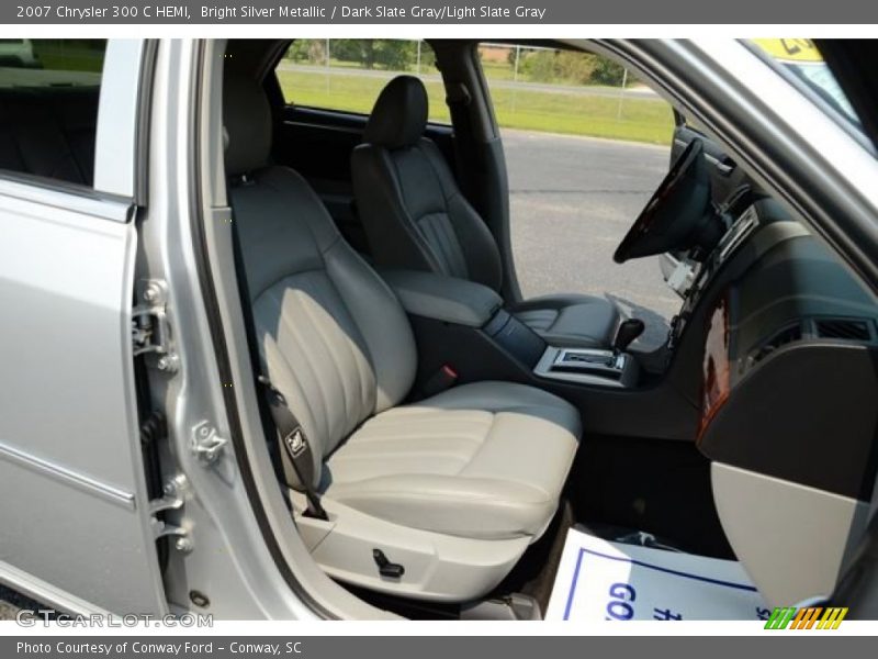 Bright Silver Metallic / Dark Slate Gray/Light Slate Gray 2007 Chrysler 300 C HEMI