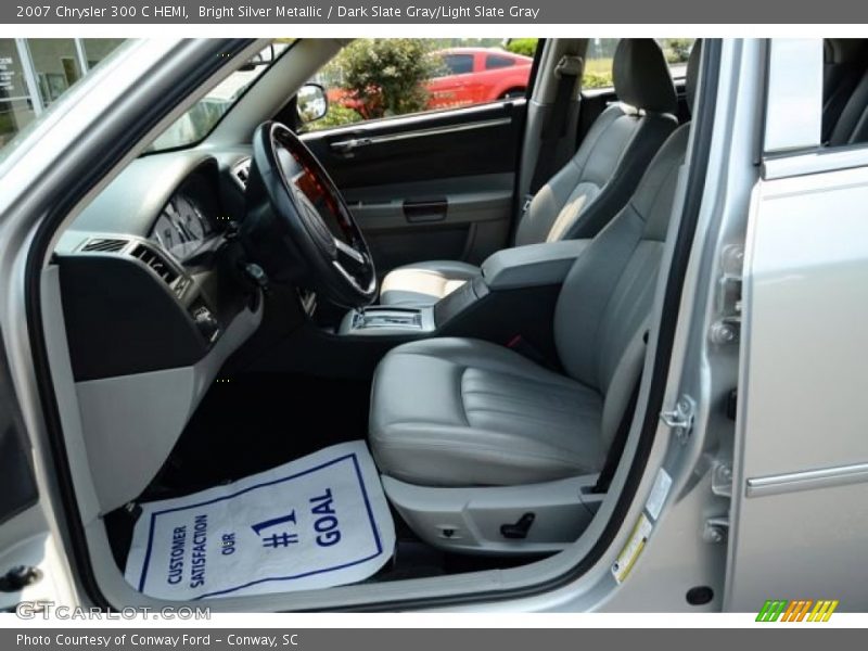 Bright Silver Metallic / Dark Slate Gray/Light Slate Gray 2007 Chrysler 300 C HEMI