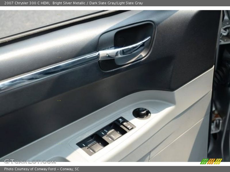Bright Silver Metallic / Dark Slate Gray/Light Slate Gray 2007 Chrysler 300 C HEMI