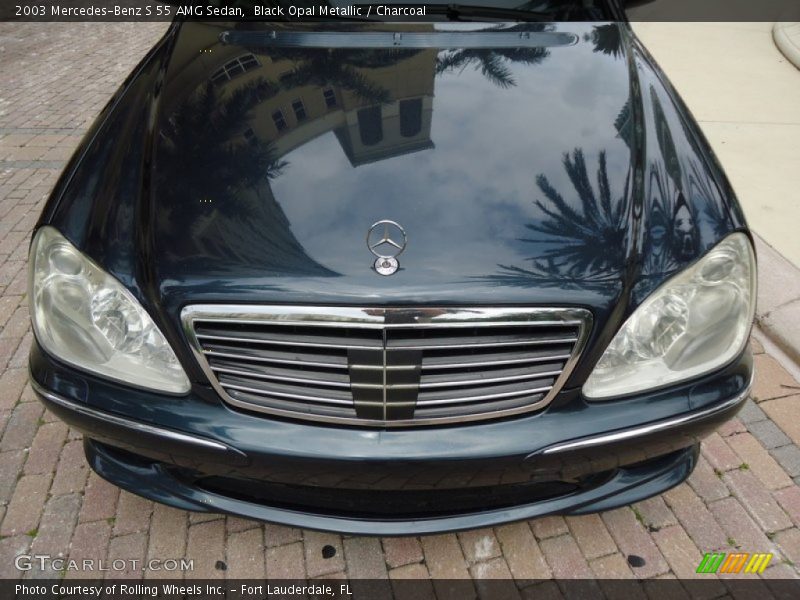 Black Opal Metallic / Charcoal 2003 Mercedes-Benz S 55 AMG Sedan