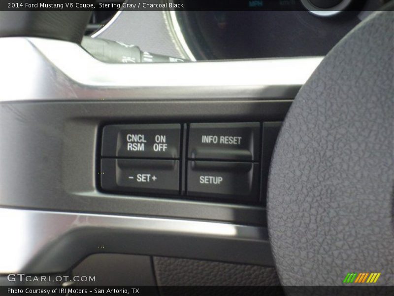 Sterling Gray / Charcoal Black 2014 Ford Mustang V6 Coupe