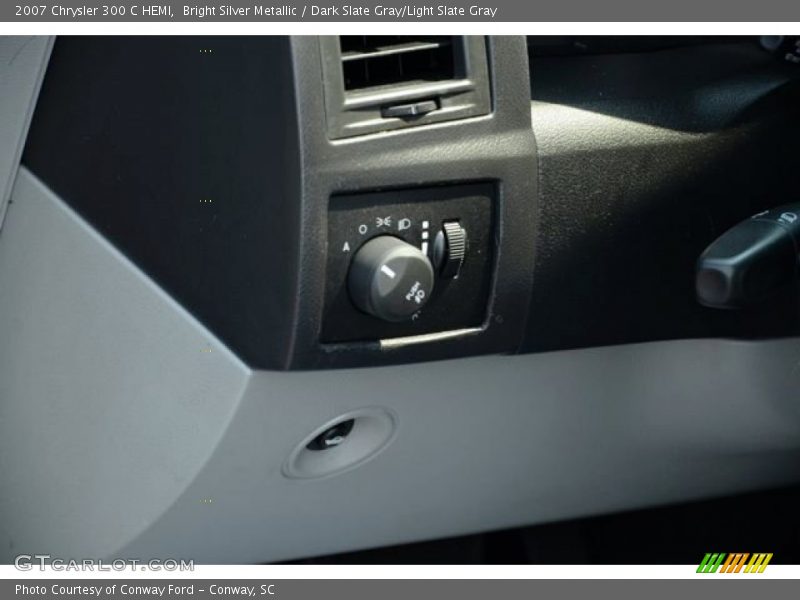 Bright Silver Metallic / Dark Slate Gray/Light Slate Gray 2007 Chrysler 300 C HEMI