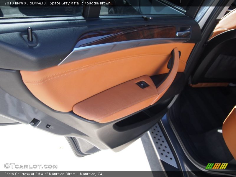 Space Grey Metallic / Saddle Brown 2010 BMW X5 xDrive30i