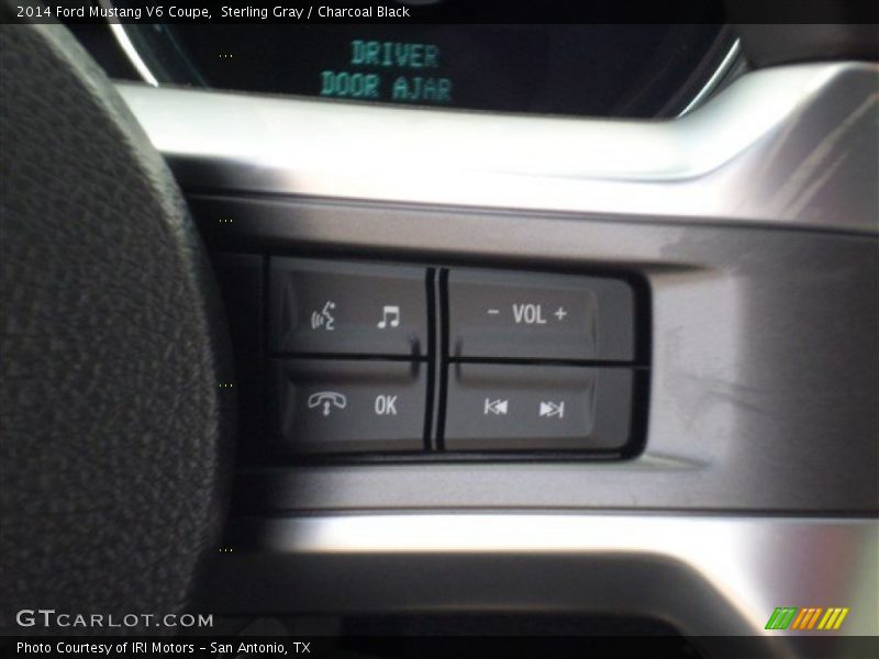 Sterling Gray / Charcoal Black 2014 Ford Mustang V6 Coupe