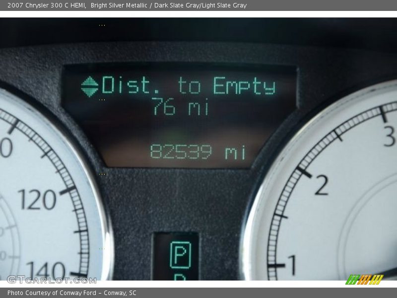 Bright Silver Metallic / Dark Slate Gray/Light Slate Gray 2007 Chrysler 300 C HEMI