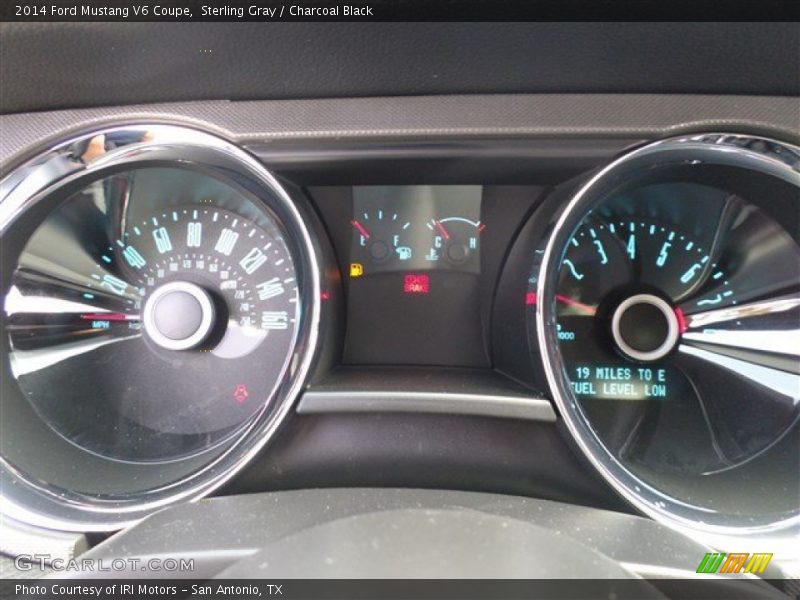 Sterling Gray / Charcoal Black 2014 Ford Mustang V6 Coupe