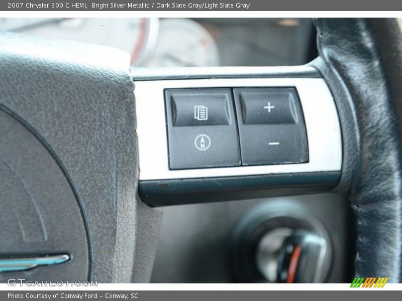 Bright Silver Metallic / Dark Slate Gray/Light Slate Gray 2007 Chrysler 300 C HEMI