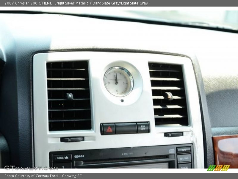 Bright Silver Metallic / Dark Slate Gray/Light Slate Gray 2007 Chrysler 300 C HEMI