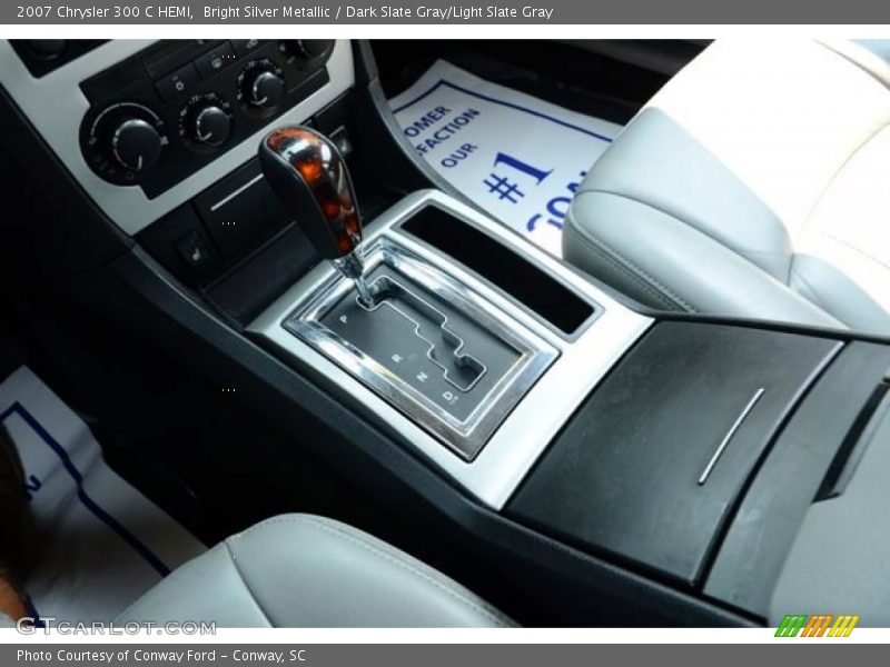 Bright Silver Metallic / Dark Slate Gray/Light Slate Gray 2007 Chrysler 300 C HEMI