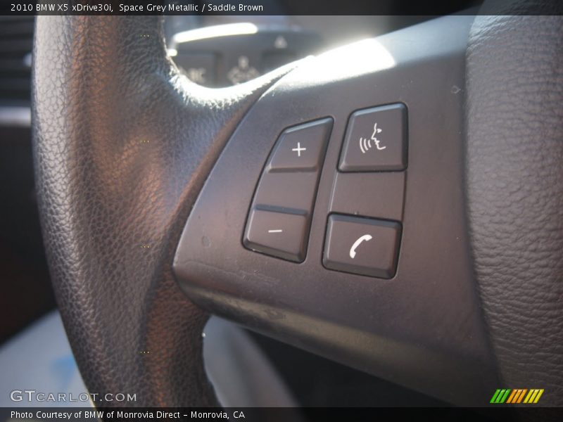 Space Grey Metallic / Saddle Brown 2010 BMW X5 xDrive30i
