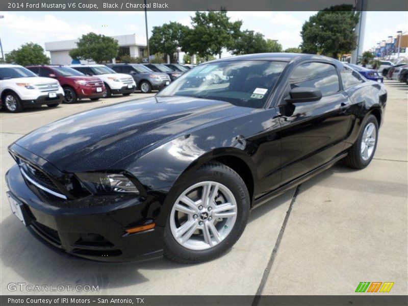 Black / Charcoal Black 2014 Ford Mustang V6 Coupe