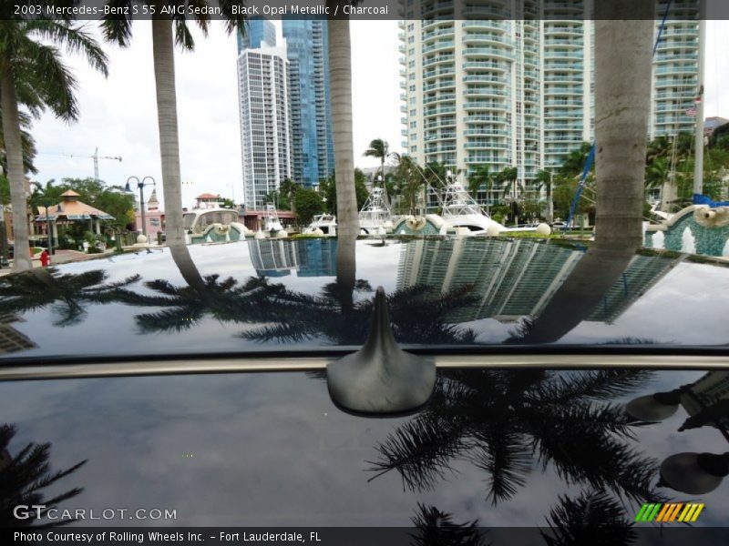 Black Opal Metallic / Charcoal 2003 Mercedes-Benz S 55 AMG Sedan