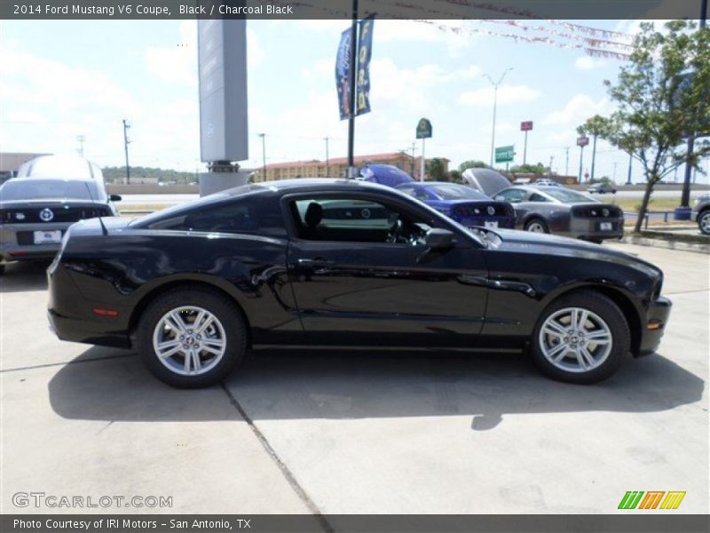Black / Charcoal Black 2014 Ford Mustang V6 Coupe