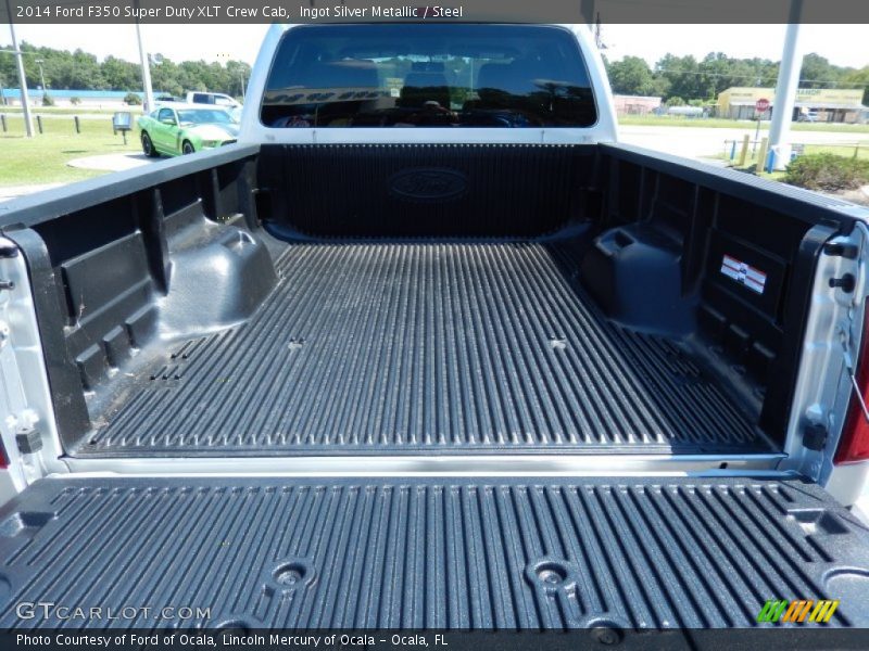 Ingot Silver Metallic / Steel 2014 Ford F350 Super Duty XLT Crew Cab