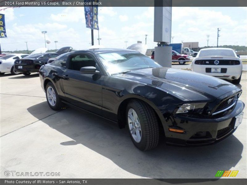 Black / Charcoal Black 2014 Ford Mustang V6 Coupe