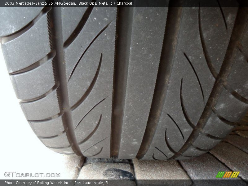 Black Opal Metallic / Charcoal 2003 Mercedes-Benz S 55 AMG Sedan