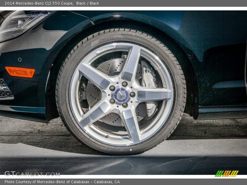 Black / Black 2014 Mercedes-Benz CLS 550 Coupe