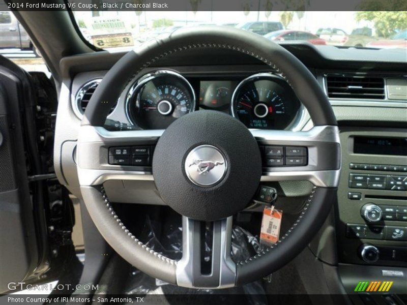 Black / Charcoal Black 2014 Ford Mustang V6 Coupe