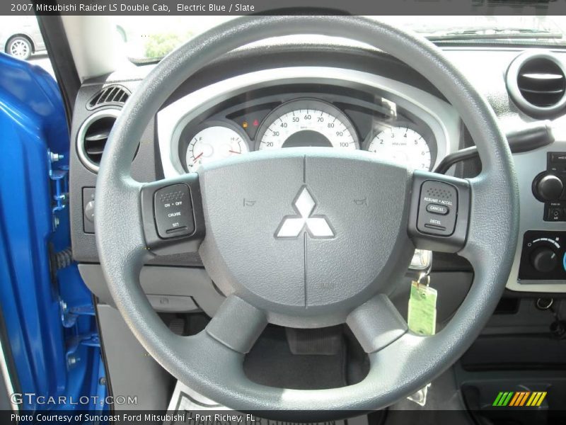 Electric Blue / Slate 2007 Mitsubishi Raider LS Double Cab