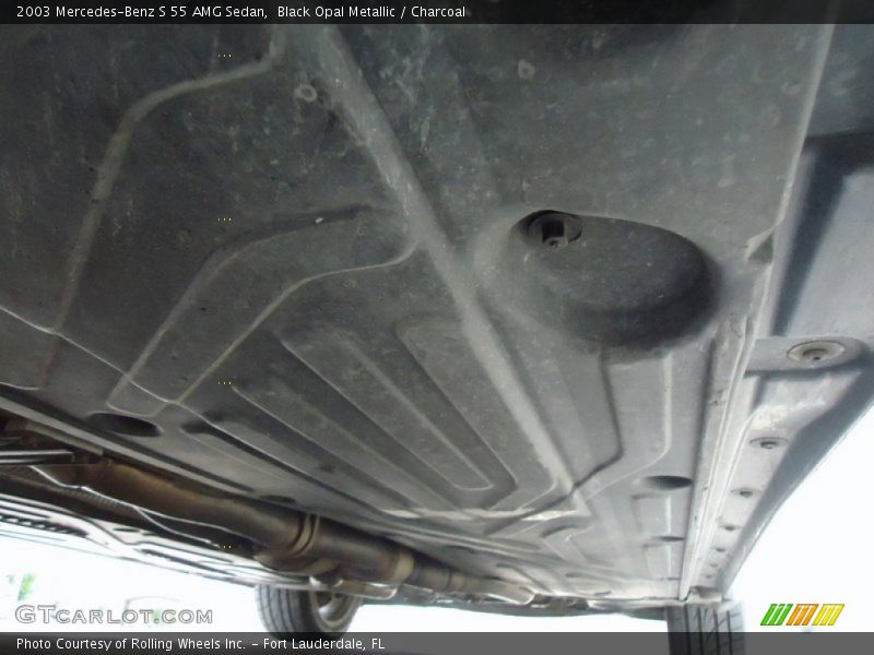 Undercarriage of 2003 S 55 AMG Sedan