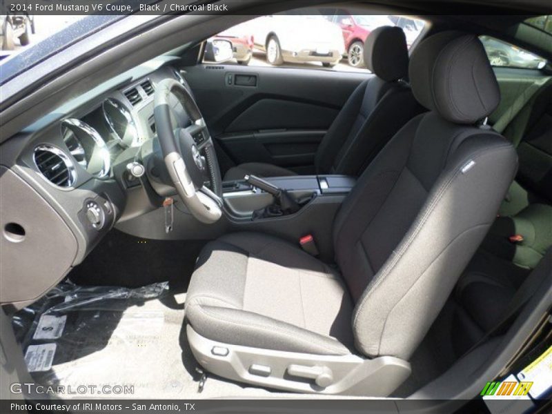 Black / Charcoal Black 2014 Ford Mustang V6 Coupe