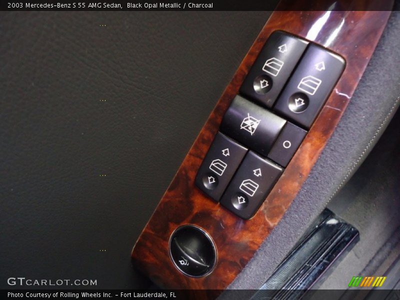 Controls of 2003 S 55 AMG Sedan