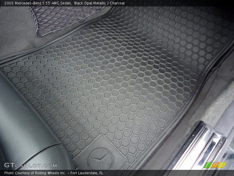 Black Opal Metallic / Charcoal 2003 Mercedes-Benz S 55 AMG Sedan