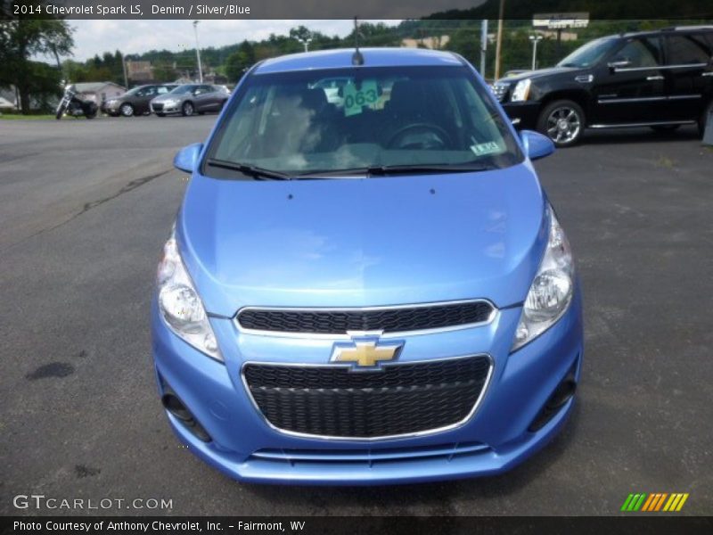 Denim / Silver/Blue 2014 Chevrolet Spark LS