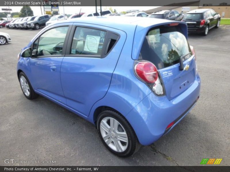 Denim / Silver/Blue 2014 Chevrolet Spark LS