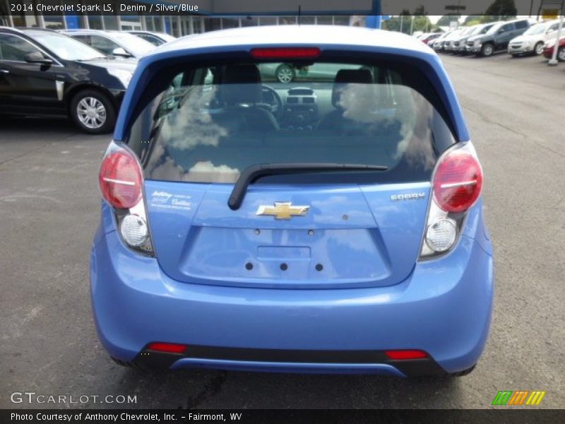 Denim / Silver/Blue 2014 Chevrolet Spark LS