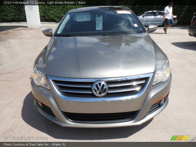 Light Brown Metallic / Black 2010 Volkswagen CC Luxury